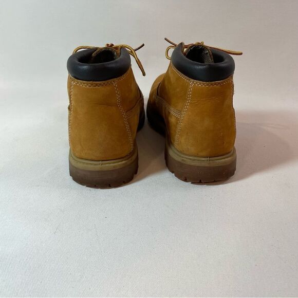 Timberland Nellie Chukka leather ankle boots in wheat beige women’s 9 - Picture 10 of 12